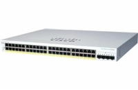 Cisco switch CBS220-48P-4X-UK (48xGbE,4xSFP+,48xPoE+,382W) - REFRESH
