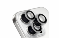 OBAL:ME Ochrana Čoček pro Apple iPhone 15 Pro/15 Pro Max White Titanium