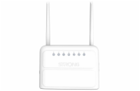 STRONG 4G LTE router 360/ Wi-Fi standard 802.11b/g/n/ 300 Mbit/s/ 2,4GHz/ 4x LAN/ 1x SIM slot/ 2 odnímatelné antény