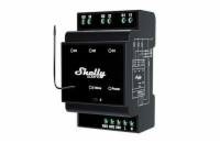 Relé na DIN lištu SHELLY Qubino Wave Pro 3 Z-Wave