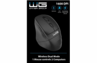 WG - Bezdrátová myš WG5 SeaMouse, 2v1, bluetooth + USB dongle, černá