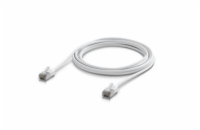 Ubiquiti UniFi Premium Patch Cable Outdoor 1m - Patch kabel, Cat6a, venkovní, bílý, 1m