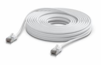 Ubiquiti UniFi Premium Patch Cable Outdoor 12m - Patch kabel, Cat6a, venkovní, bílý, 12m