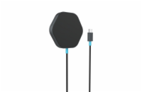 CANYON bezdrátová magnetická nabíjecka HEXAGON 110, 15W, Qi2 Dark Grey