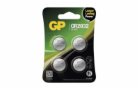 Baterie CR2032 GP lithiová 4ks