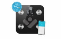 TrueLife FitScale W6 BT - Bioelektrická impedanční bluetooth váha - černá