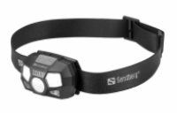 Sandberg Headlamp 5in1 Recharge Sensor, čelovka s pohybovým senzorem, černá