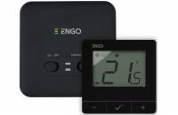 ENGO E20i-B Bezdrátový internetový Wi-Fi termostat, černý