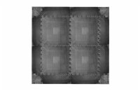 Puzzle zátěžová podložka inSPORTline Rubber 0,6 cm