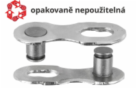 Spojka řetězu KMC 10NR EPT povrch, šedý, 2 ks na blistru
