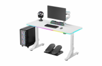 ULTRADESK Iron bílý