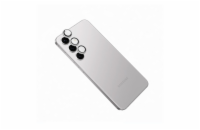 Ochranná skla čoček fotoaparátů FIXED Camera Glass pro Samsung Galaxy S25+, stříbrná