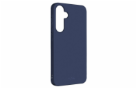 Zadní pogumovaný kryt FIXED Story pro Samsung Galaxy A35 5G, modrý