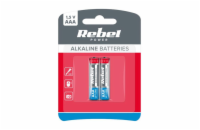 Baterie AAA (R03) alkalická REBEL Alkaline Power 2ks / blistr BAT0066B