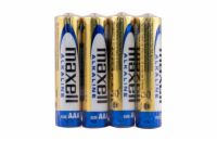 Baterie AAA (R03) alkalická MAXELL 4ks / shrink