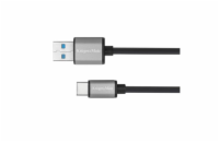 Kabel KRUGER & MATZ KM1244 Basic USB 3.0/USB-C 1m Black