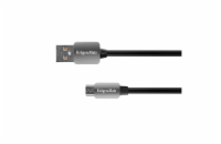 Kabel KRUGER & MATZ KM0331 USB/micro USB 1,8m Black