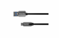 Kabel KRUGER & MATZ KM0347 USB 3.0/USB-C 0,5m Black