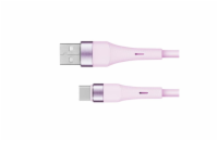 Kabel KRUGER & MATZ KM1268-1P Basic USB/USB-C 1m Pink
