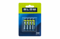 Baterie AAA (LR03) alkalická BLOW Super Alkaline 4ks / blistr
