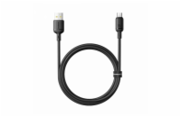 Rychlonabíjecí kabel Baseus Silky USB/USB-C 1m 100W černý