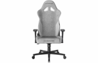 DXRacer Gladiator, šedo-bílá (látková)