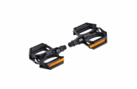 pedály FORCE BMX Al nevyměnitelné piny, černé