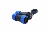 Konektor a zdířka SP/SD20-3P vodotěsný na kabel