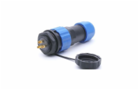Konektor a zdířka SP/SD20-3P vodotěsný na kabel a panel