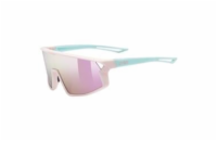 Sluneční brýle UVEX SKYRYSE JR. PINK-GREEN MATT/MIR.PINK 