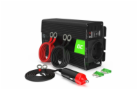 Green Cell Měnič napájení Power Inverter do auta 12V na 230V 300W / 600W