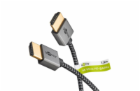 Kabel GOOBAY 75752 HDMI Slim High Speed s Ethernetem 2.0 4K 1m
