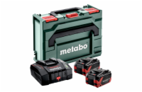 Metabo sada 2x LiHDX 8,0 Ah + ASC 290 + metaBOX 145