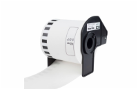 PRINTLINE kompatibilní etikety s Brother DK-22113, průsvitná filmová role, 62mm x 15,24m