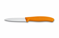 Victorinox Nůž kuchyňský oranžový 8cm vlnka