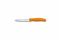 Victorinox Nůž na zeleninu plast oranžový, 10 cm