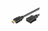 Kabel prodlužovací GOOBAY 76269 HDMI High Speed s Ethernetem 2.1 8K 1m