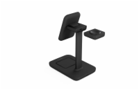 Spello 3in1 magnetický dobíjecí stojánek (MagSafe) - černý