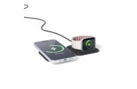 Spello 2in1 skládací bezdrátová nabíječka (MagSafe) - černá