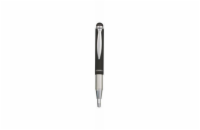 46619 Kuličkové pero "Telescopic Metal Stylus", modrá, 0,24 mm, teleskopické, kovové, grafitově šedé