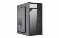 Eurocase ML M6-590B, skrinka mATX, 2xUSB3.0, čierna