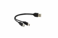 PremiumCord USB kabel A/Male to USB-C male