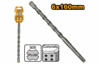 Ingco vrták do zdiva SDS plus 6 x 160 mm