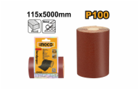 Ingco papír brusný P100 11,5 x 500cm