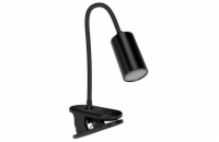 CONNECT IT CLIP 2 stolní Led lampička s klipem, baterie,USB-C, ČERNÁ