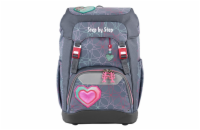 Školní batoh Step by Step GRADE Glitter Heart Hazle, AGR  certifikát