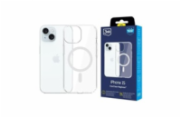 3mk ochranný kryt EverClear Magcase pro Apple iPhone 15