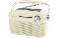 Soundmaster TR480BE rádio/ FM/ UKW/ Solární panel/ Baterie/ Bílé