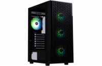 BitFenix skříň Proton / ATX / 4x 120 mms FRGB fan / USB 3.0 / 2x USB 2.0 / tvrzené sklo / černá