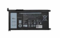 DeTech Baterie YRDD6 pro Dell Inspiron, Latitude, Vostro, Chromebook, 11.4V, 3600mAh Kvalitní náhradní baterie YRDD6 s kapacitou 3600mAh a napětím 11.4V je určena pro vybrané modely notebooků Dell. Z